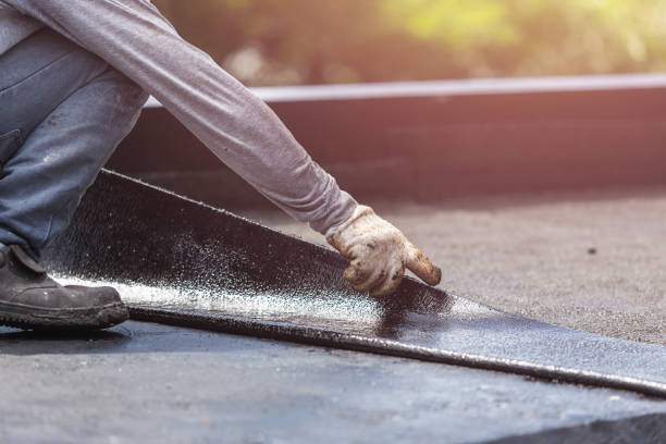 Professional Basement Waterproofing technician working in Deerfield, IL